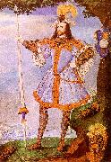 Nicholas Hilliard Portrait of George Clifford The Earl of Cumberland oil